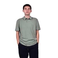 Camisa Polo Jiko Ai Verde para Hombre