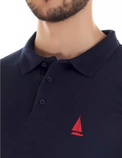 Foto 3 | Foto 3 | Playera Polo Marinity Azul Marino para Hombre