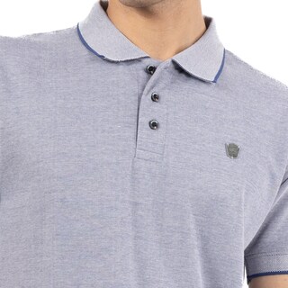 Foto 4 | Foto 4 | Playera Con Cuello Polo Y Textura Lurex Para Hombre