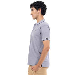 Foto 2 | Foto 2 | Playera Con Cuello Polo Y Textura Lurex Para Hombre
