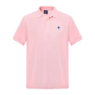Foto 1 | Foto 1 | Playera Polo Lisa Color Rosa Rock Hampton Polo Team