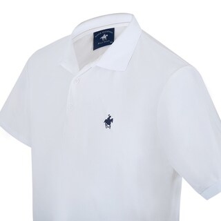 Foto 2 | Foto 2 | Playera Polo Color Blanco Rock Hampton Polo Team