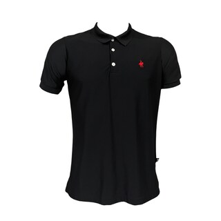 Foto 1 | Foto 1 | Playera Polo Color Negro Rock Hampton Polo Team