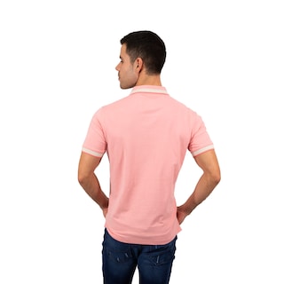 Foto 3 | Foto 3 | Playera Polo Manga Corta Hombre Kenneth Cole Kcpv24pol07 Coral Casual