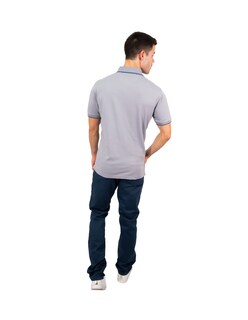 Foto 4 | Foto 4 | Playera Polo Hombre Kenneth Cole Kcpv24pol03 Gris Casual