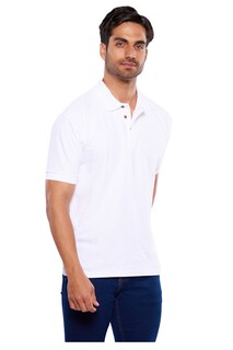 Foto 2 | Foto 2 | Playera Polo Alfani Blanca para Hombre