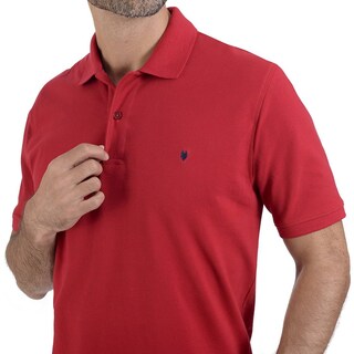 Foto 2 | Foto 2 | Playera Tipo Polo Yale Manga Corta Regular Fit 6909 Rojo
