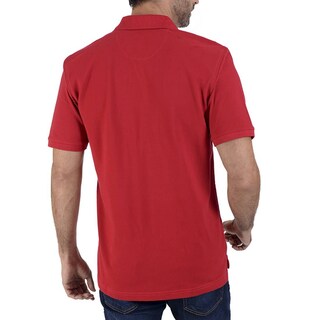 Foto 3 | Foto 3 | Playera Tipo Polo Yale Manga Corta Regular Fit 6909 Rojo