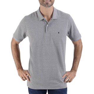 Foto 1 | Foto 1 | Playera Tipo Polo Yale Manga Corta Regular Fit 6909 Gris Oxford