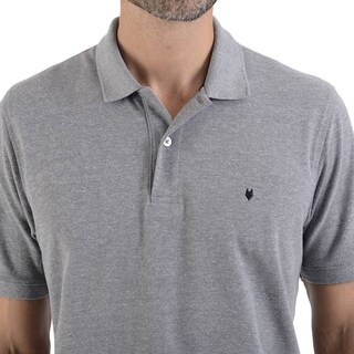 Foto 3 | Foto 3 | Playera Tipo Polo Yale Manga Corta Regular Fit 6909 Gris Oxford