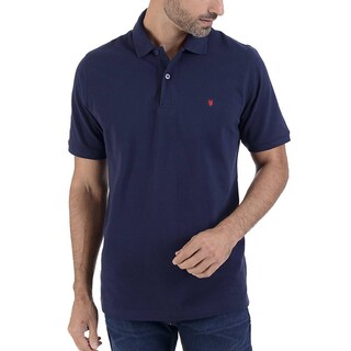 Foto 1 | Foto 1 | Playera Tipo Polo Yale Manga Corta Regular Fit 6909 Marino