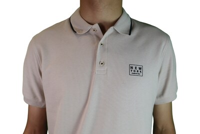 Foto 2 | Foto 2 | Playera Tipo Polo Hombre Kenneth Cole Kcpv25pol27 Beige Algodón Casual