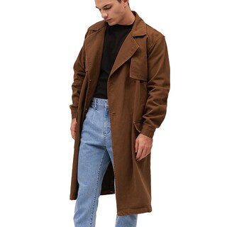 Foto 1 | Foto 1 | Gabardina de Mezclilla Mchk 8044 color Tabaco Unisex