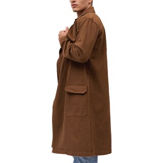 Foto 3 | Foto 3 | Gabardina de Mezclilla Mchk 8044 color Tabaco Unisex