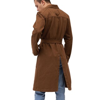 Foto 4 | Foto 4 | Gabardina de Mezclilla Mchk 8044 color Tabaco Unisex