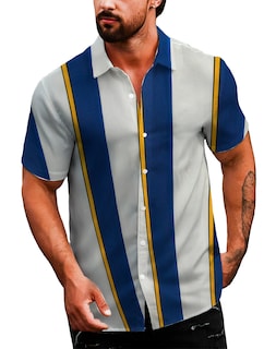 Foto 1 | Foto 1 | Camisa Casual Strech Manga Corta para Hombre