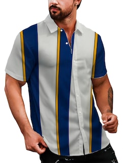 Foto 2 | Foto 2 | Camisa Casual Strech Manga Corta para Hombre