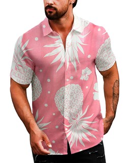 Foto 1 | Foto 1 | Camisa Casual Para Hombre Strech Manga Corta