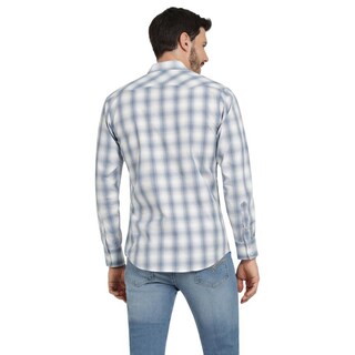 Foto 3 | Foto 3 | Camisa Vaquera Hombre Wrangler Slim Fit Manga Larga 434 Azul