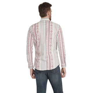 Foto 3 | Foto 3 | Camisa Vaquera Hombre Wrangler Regular Fit Manga Larga 364 Blanco