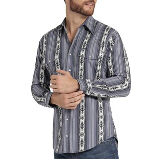 Foto 5 | Foto 5 | Camisa Vaquera Hombre Wrangler Regular Fit Manga Larga 366 Azul