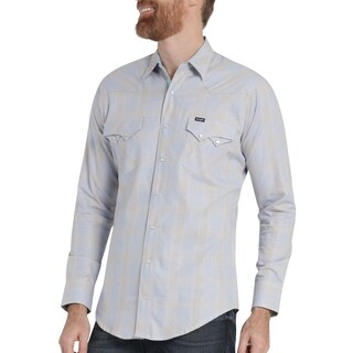 Foto 5 | Foto 5 | Camisa Vaquera Hombre Wrangler Slim Fit Manga Larga 438 Rojo