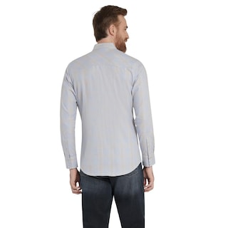 Foto 3 | Foto 3 | Camisa Vaquera Hombre Wrangler Slim Fit Manga Larga 438 Rojo