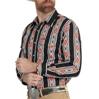 Foto 5 | Foto 5 | Camisa Vaquera Hombre Wrangler Regular Fit Manga Larga 362 Negro