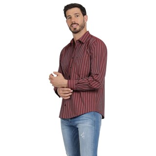 Foto 2 | Foto 2 | Camisa Casual Hombre Lee Slim Fit 222 Rojo