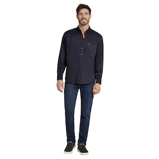 Foto 4 | Foto 4 | Camisa Clásica Hombre Lee Regular Fit 970 Azul