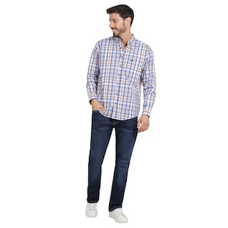 Foto 4 | Foto 4 | Camisa Clásica Hombre Lee Regular Fit 236 Azul