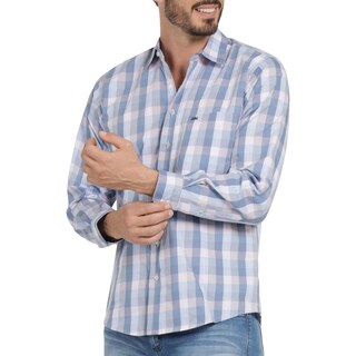 Foto 5 | Foto 5 | Camisa Casual Hombre Lee Slim Fit 223 Azul
