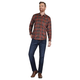 Foto 4 | Foto 4 | Camisa Casual Hombre Lee Regular Fit 569 Naranja