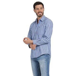 Foto 2 | Foto 2 | Camisa Casual Hombre Lee Slim Fit 259 Azul