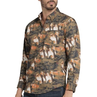 Foto 5 | Foto 5 | Camisa Casual Hombre Lee Ultra Slim Fit 263 Naranja