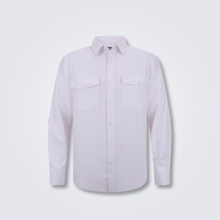 Foto 4 | Foto 4 | Camisa Huggo Valentino Manga Larga Tipo Pescador Blanca Hvls114-01