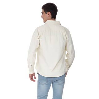 Foto 3 | Foto 3 | Camisa Para Hombre De Pana Lisa Quarry Color Hueso