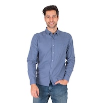 Generra | Camisa Casual Para Hombre, Manga Larga