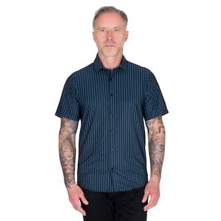 Foto 1 | Foto 1 | Generra | Camisa De Rayas Manga Corta Para Hombre