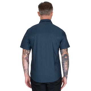 Foto 2 | Foto 2 | Generra | Camisa De Rayas Manga Corta Para Hombre