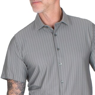 Foto 4 | Foto 4 | Generra | Camisa De Rayas Manga Corta Para Hombre