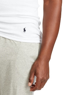 Foto 4 | Foto 4 | Camiseta Interior Polo Ralph Lauren Classic Fit Con Efecto Absorbente, Paquete De 3 - Venta Internacional.
