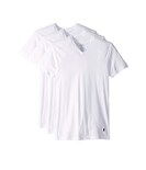 Camiseta Polo Ralph Lauren Slim Fit Con Cuello En V Que Absorbe La Humedad, Paquete De 3 - Venta Internacional.