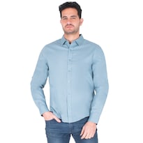 Generra | Camisa De Vestir Manga Larga, Para Hombre