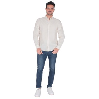 Foto 3 | Foto 3 | Generra | Camisa Clásica A Rayas, Manga Larga Para Hombre