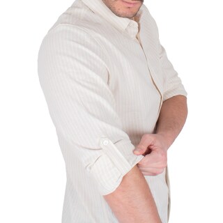 Foto 4 | Foto 4 | Generra | Camisa Clásica A Rayas, Manga Larga Para Hombre