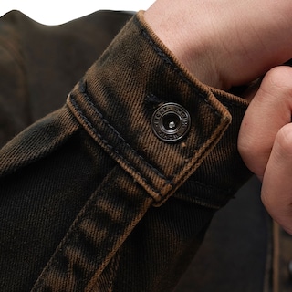 Foto 4 | Foto 4 | Sobrecamisa De Mezclilla Mchk. Bolsillos Al Frente, Caballero, Color Roca. Modelo 8074