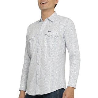 Foto 5 | Foto 5 | Camisa Vaquera Wrangler Hombre 20 Extreme Slim Manga Larga 816 Blanco
