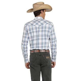 Foto 3 | Foto 3 | Camisa Vaquera Wrangler Hombre Painted Desert Regular Manga Larga 443 Blanco