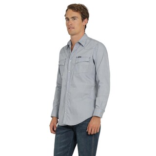 Foto 2 | Foto 2 | Camisa Vaquera Wrangler Hombre 20 Extreme Slim Manga Larga 485 Azul